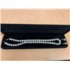 Image 1 : NEW Set of Authentic Freshwater Pearls with matching earrings ,18 inch strand for high grade pearls.