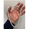 Image 5 : NEW Set of Authentic Freshwater Pearls with matching earrings ,18 inch strand for high grade pearls.