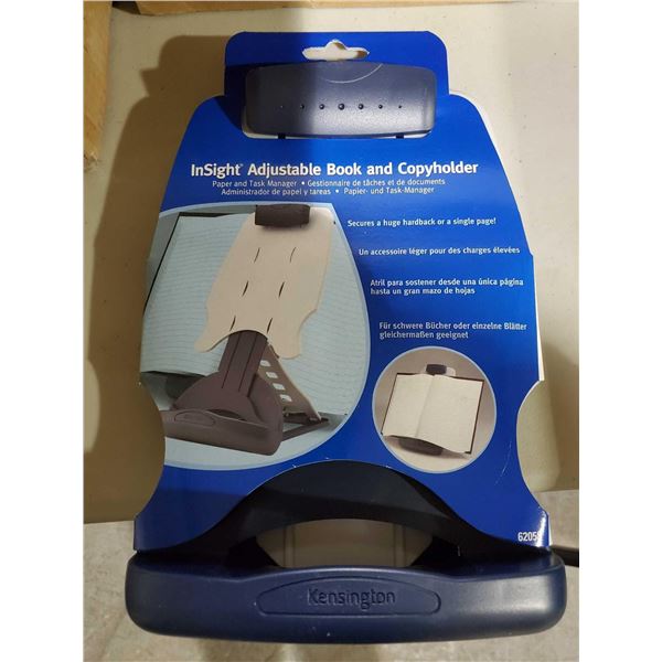 Kensington Insight Adjustable Book and Copyholder Lot of 4