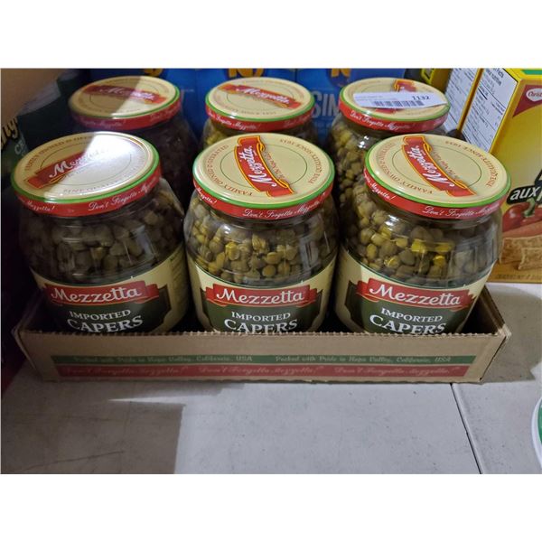 Mezzetta Imported Capers 6x946ml