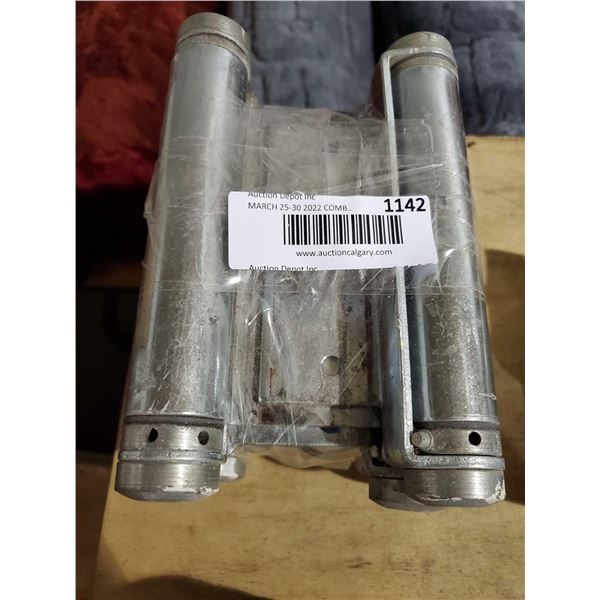 Lot of 6 Heavy Duty Spring Loaded Hinges