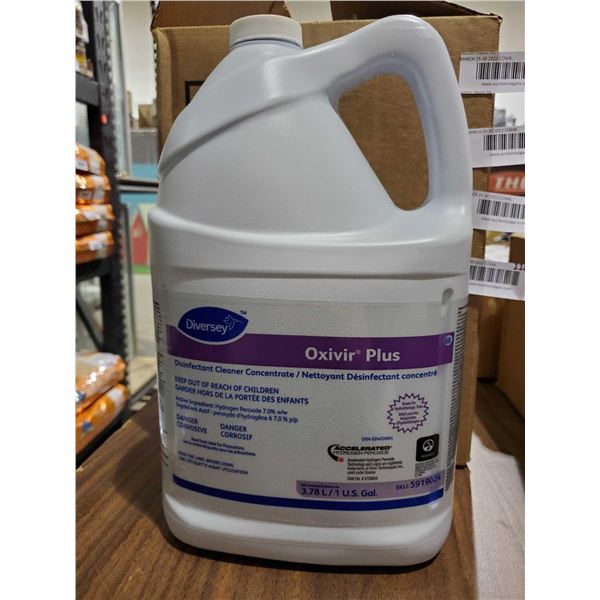 Diversey Disinfectant Cleaner. Concentrate  with Hydrogen Peroxide 3.78L