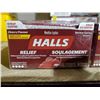 Image 2 : Halls Cheery Flavor Syrup Center Cough Drops  2 Boxes, 9 - 15 Lozenge Packs per Box