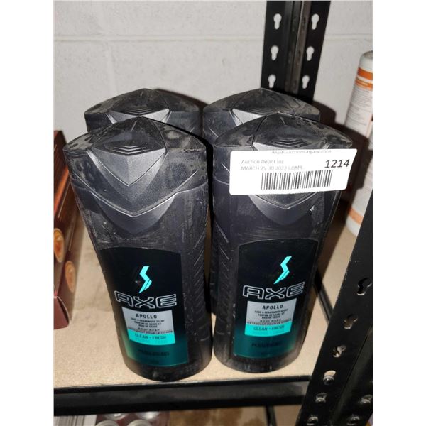 Axe Boys Wash Sae & Cedarwood Scent 4X473ml