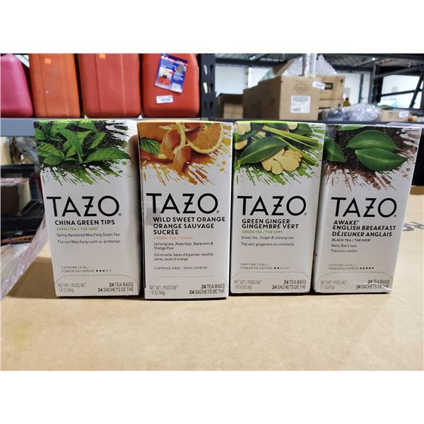 Tazo Teas Assorted Flavors 4X 24 Bags