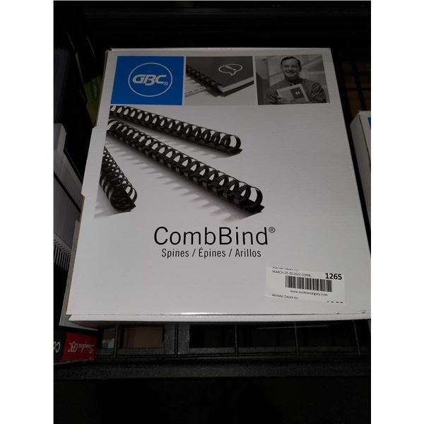Comb Bind Spines - 2" - 50 Pack