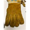 Image 4 : First Nations Leather Beaded Gauntlet Gloves (see description)