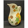 Image 2 : Large Decorative Ceramic Pitcher Jug Approx: 9"T 9.5"W