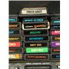 Image 3 : Vintage Atari Video Game System Cartridges Controllers etc (see description)