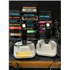 Image 8 : Vintage Atari Video Game System Cartridges Controllers etc (see description)