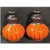 Image 1 : 2 Large Italian Ceramic Vases Approx: 14"T 10"W