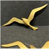 Image 2 : Mid Century Brass Birds in Flight (larger is about 12.5" long)