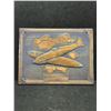 Image 1 : WW2 Metcraft RAF Spitfire Winston Churchill Quote Metal Plaque