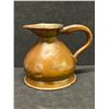 Image 1 : Antique Lead Seal Copper Victoria 1/2 Pint Measuring Jug