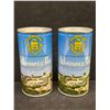 Image 1 : 2 Vintage Cans of Fresh Winnipeg Air (some small dings) Appr: 4.5x2.25"