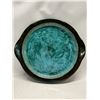 Image 1 : Vintage Blue Mountain Pottery Handled Serving Tray / Platter Approx: 13.5"