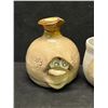 Image 2 : 3 Small Ceramic Décor Items (largest approx: 3.75"T 3.25"W)
