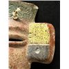 Image 3 : Ceramic Mayan Mask Sculpture Wall Hanging Approx: 8.25x6.25" x 3"D