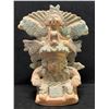 Image 1 : Large Ceramic Mayan Decorative Sculpture Approx: 12.5"T 10"W & 5"D