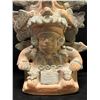 Image 2 : Large Ceramic Mayan Decorative Sculpture Approx: 12.5"T 10"W & 5"D