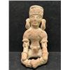 Image 1 : Ceramic Mayan Decorative Sculpture Approx: 7"T 3.5"W
