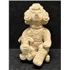 Image 1 : Ceramic Mayan Decorative Sculpture Approx: 6"T 3.5"W