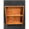 Image 1 : Smaller Wood Book / Display Shelf Approx: 17.5x20.75" & 5.5" deep