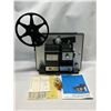 Image 1 : Vintage 1974 Bell & Howell Super 8 Movie Projector w/box manuals etc