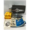 Image 1 : Vintage Bell & Howell Super 8 Movie Camera w/case manuals etc