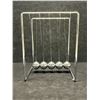 Image 1 : Vintage Newton Cradle w/box Approx: 6.25x5.25"