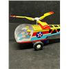 Image 3 : Tin Friction Helicopter Toy w/box MF334 China (10" long)