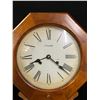 Image 3 : Spirit Key Wind Wall Clock w/pendulum & Key Approx: 21.75x14x4.25"