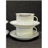 Image 2 : 4 Rosenthal Germany Studio-Linie Cups & Saucers (one cup has chip)