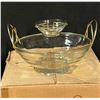 Image 2 : Vintage Jeanette Glass Co. Chip & Dip Set w/ original Box (see descrip)