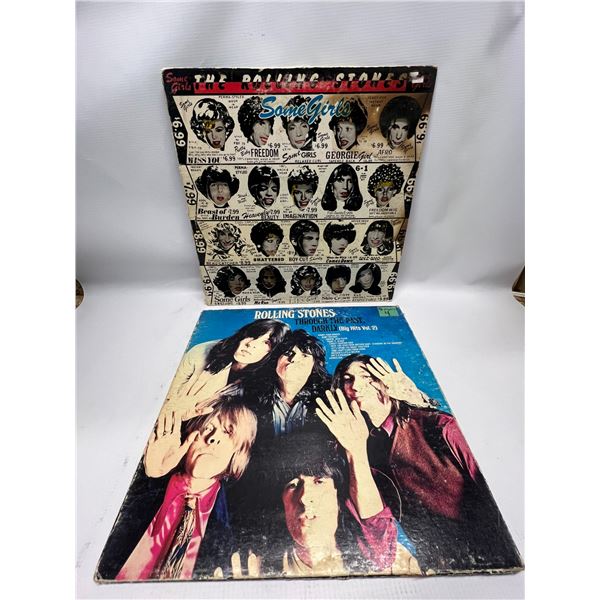 The Rolling Stones - Some Girls & Through The Past, Darkly 12  LPs Records