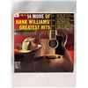 Image 3 : Mr. & Mrs. Hank Williams & Greatest Hits 12" LPs Records (G)