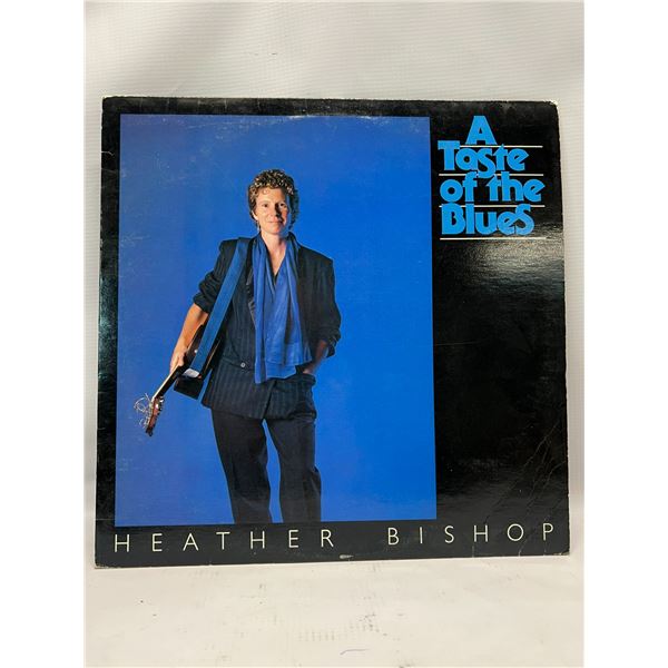 Heather Bishop - A Taste of The Blues 12" Vinyl LP Record