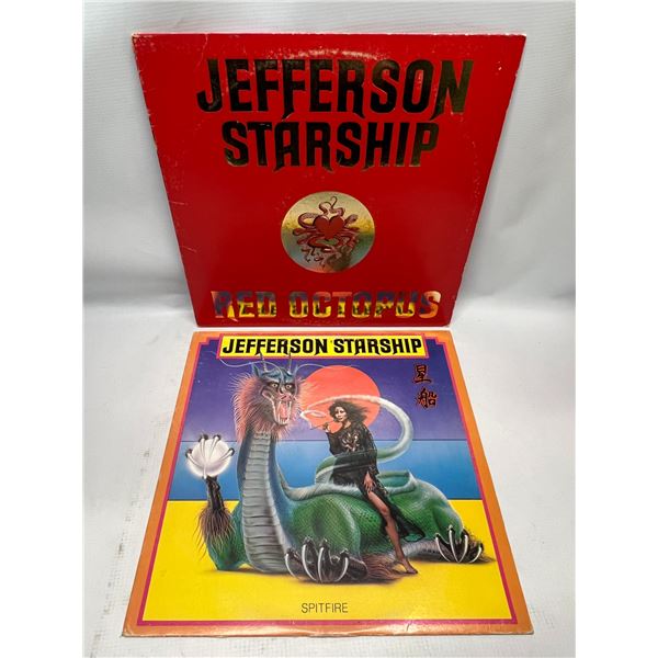 Jefferson Starship - Red Octopus & Spitfire 12" LPs Records