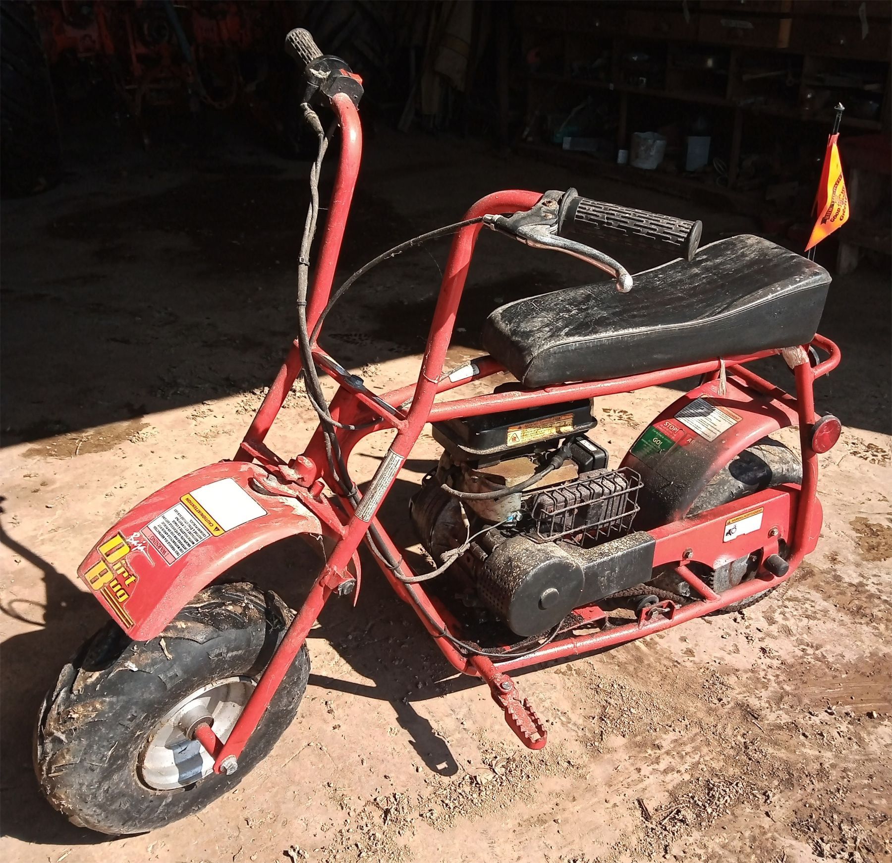 Motorized Bike Gas Tank Baja Doodle Gas Tank 97cc Baja Doodle Bug