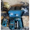 Image 2 : LOT OF 4 - POWER TOOLS - INCL DREMEL, BELT SANDER, LONG SANDER, AND EARLY MAKITA BATTERY DRILL