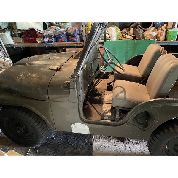 1953 M38A1 ARMY JEEP - NO OWNERSHIP