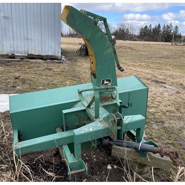 JD SNOWBLOWER 6.5ft SINGLE AUGER