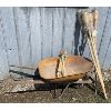 Image 1 : JOB LOT - METAL WHEELBARROW & GARDEN TORCH LIGHTS