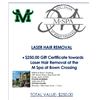 Image 1 : Laser Hair Remvoval Gift Certificate