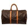 Image 1 : Louis Vuitton Brown Monogram Keepall 50cm Travel Bag