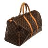 Image 2 : Louis Vuitton Brown Monogram Keepall 50cm Travel Bag