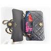 Image 8 : Chanel Black Multicolor Graffiti Printed Fabric Foldable Chain Tote Bag