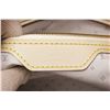 Image 6 : Louis Vuitton White Canvas Leather Lockit MM Satchel Bag