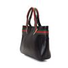 Image 4 : Gucci Black Canvas Web Shoulder Bag