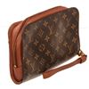 Image 2 : Louis Vuitton Brown Monogram Canvas Orsay Clutch Bag